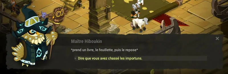 quête Les quatre volontés dofus