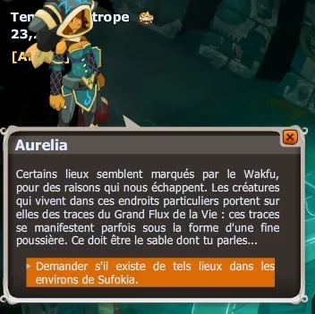 quête La clef de l'énigme
