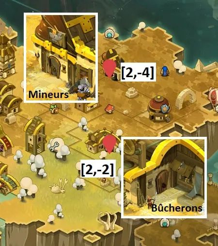 quête La hache et la pioche dofus