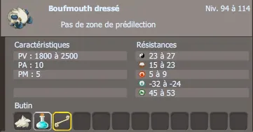 boufmouth dressé dofus