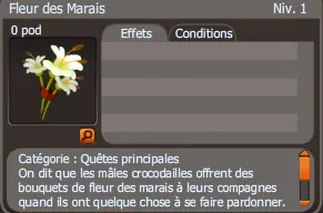 fleur des marais