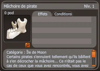 mâchoire de pirate