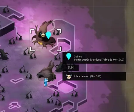 quête les racines du mal dofus