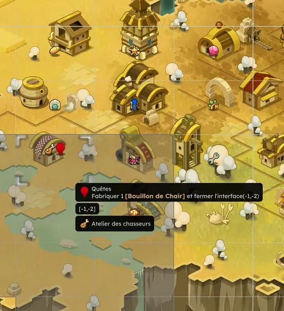 quête Le métier des aventuriers dofus