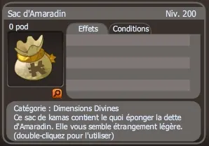 sac d'amaradin