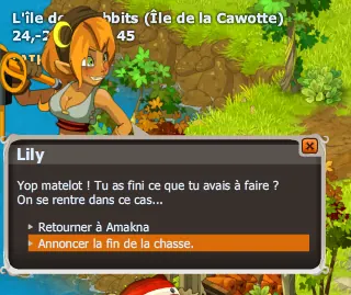 La chasse de Lily