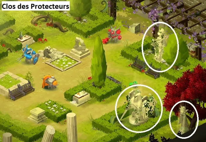 énigme du clos des protecteurs dofus