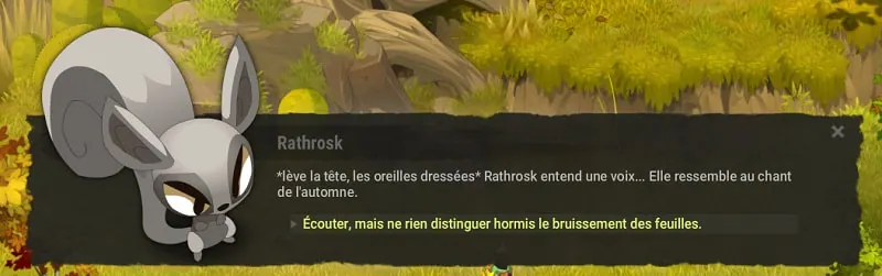 quête Légende d'automne