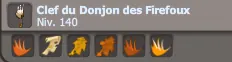 clef Donjon des Firefoux