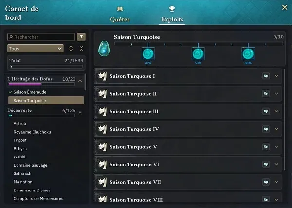 Comment obtenir des jetons Turquoise wakfu