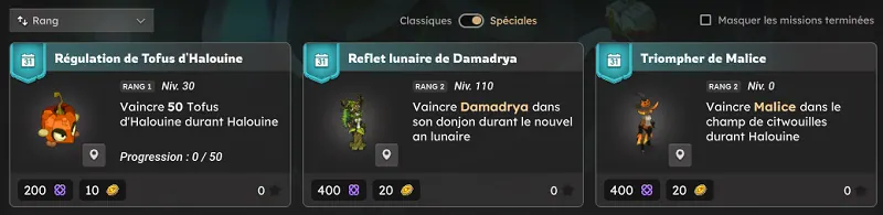 Les guildes dofus