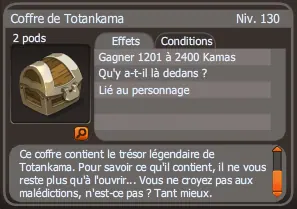 coffre de totankama