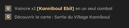quête Un Kanniboul versé