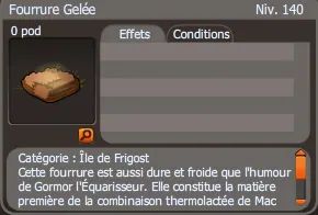 fourrure gelée dofus