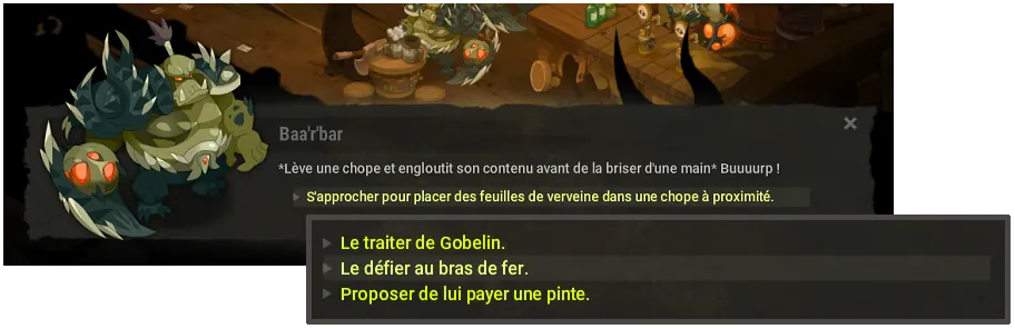 quête La loi du plus faible