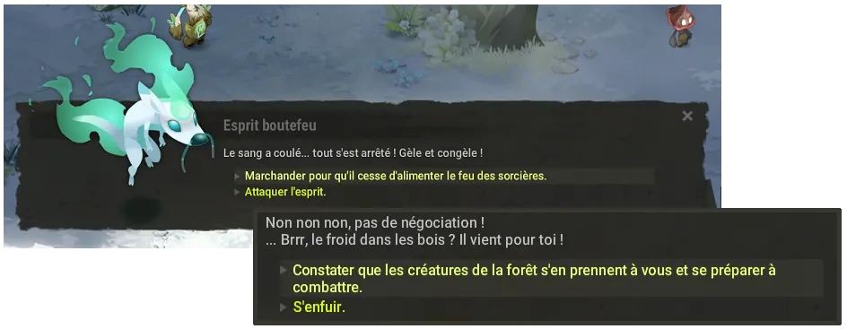 quête Quand les esprits s'échauffent