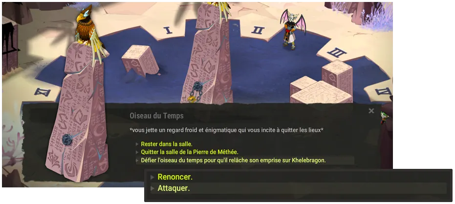 La quête de l'oiseau du temps
