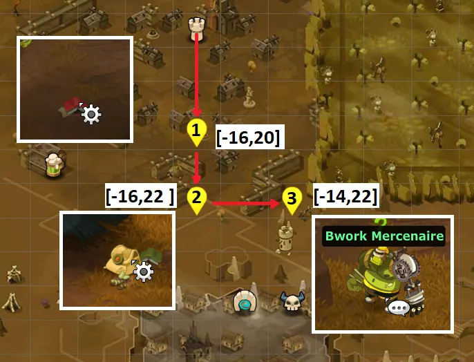 quête L'entrée des artistes dofus