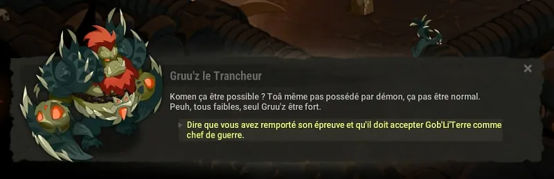 quête La loi du plus faible dofus