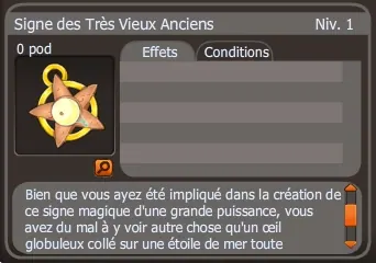 signe des très vieux anciens