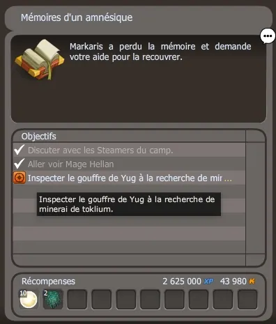 Mémoires d'un amnésique