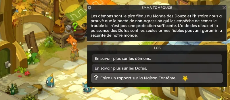 quête Donjon en lambeaux dofus