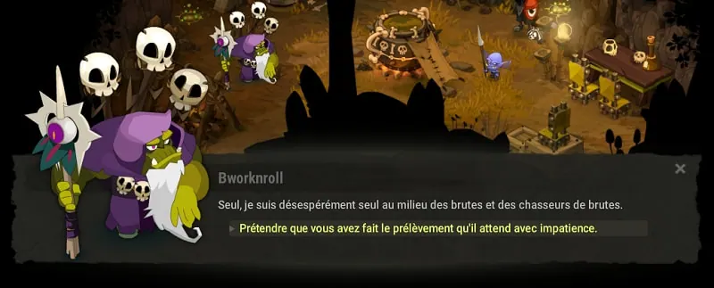 quête La raison du plus fort dofus