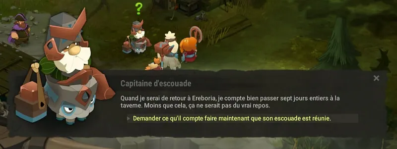 quête Les risques du métier dofus