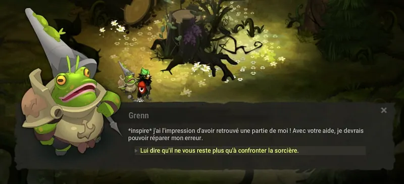 quête La sorcière exilée