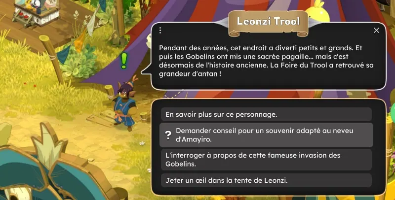 quête La foire du Trool suspectée