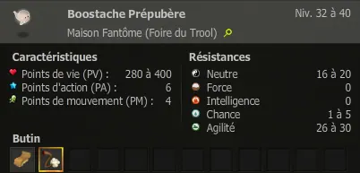 boostache prépubère