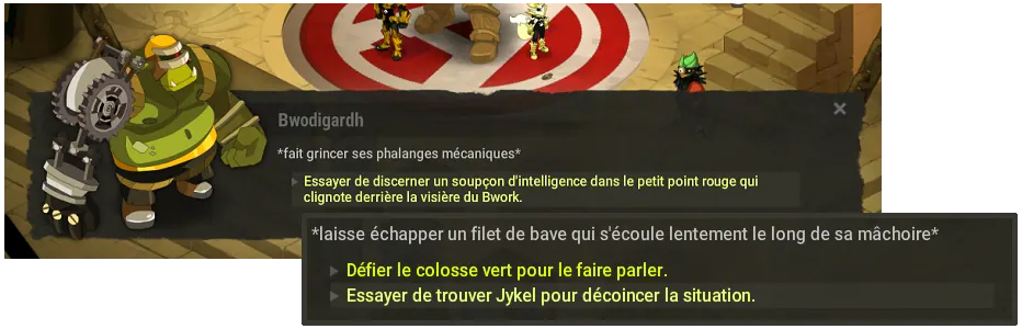 quête La raison du plus fort dofus