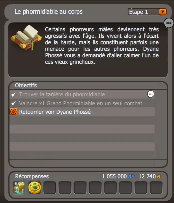 Le phormidiable au corps