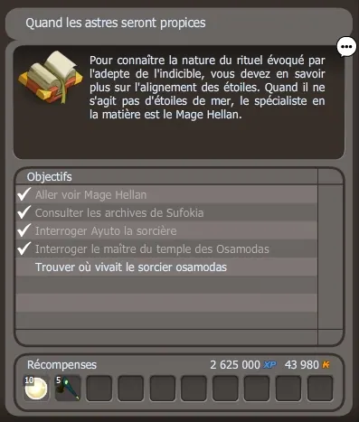 Quand les astres seront propices