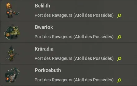 Quêtes du Pandamonium dofus