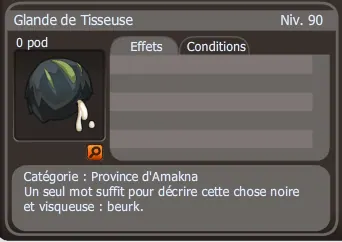 Glande de Tisseuse
