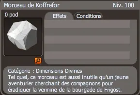 morceau de koffrefor