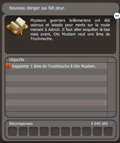 quête Supermilicien dofus