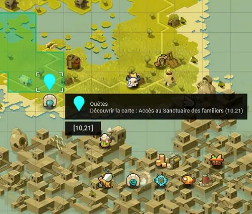 quête Les animaux fantastiques dofus