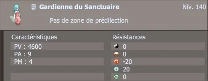 gardienne du sanctuaire