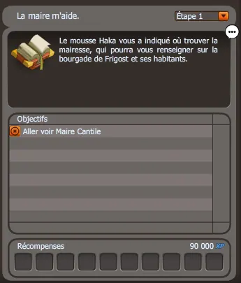 La maire de glace dofus