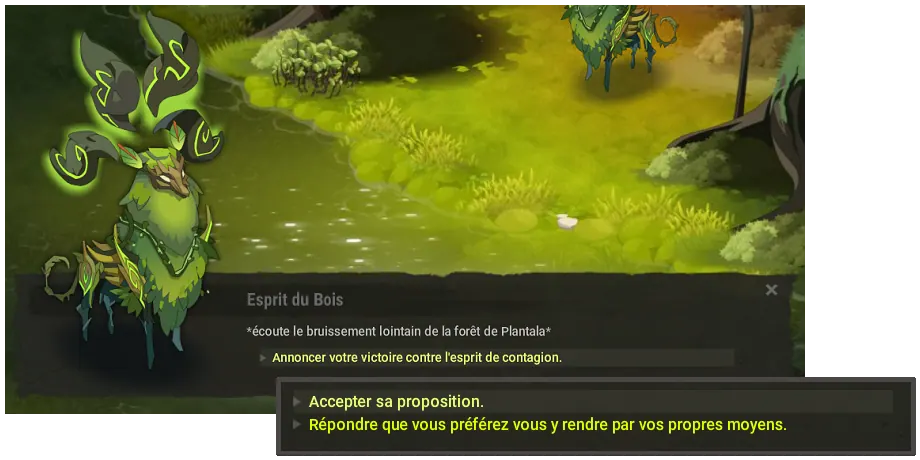 quête Par ce serment s'écrit le monde