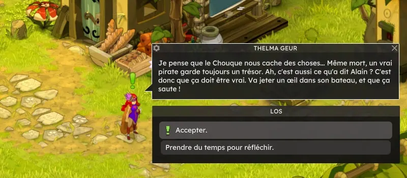 quête C'est du bateau