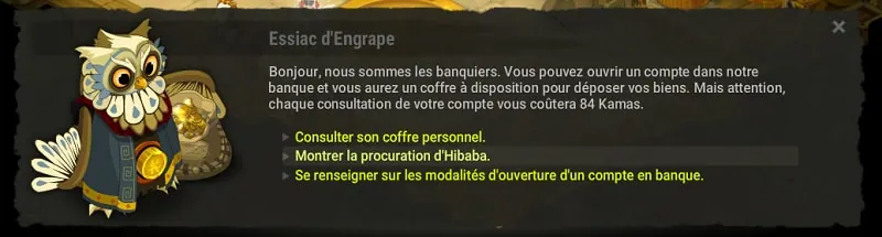 quête Zobal Hibaba et les 40 Roublards dofus
