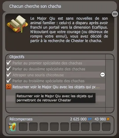 chacun cherche son chacha