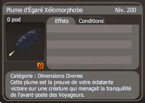 plume d'égaré xélomorphe