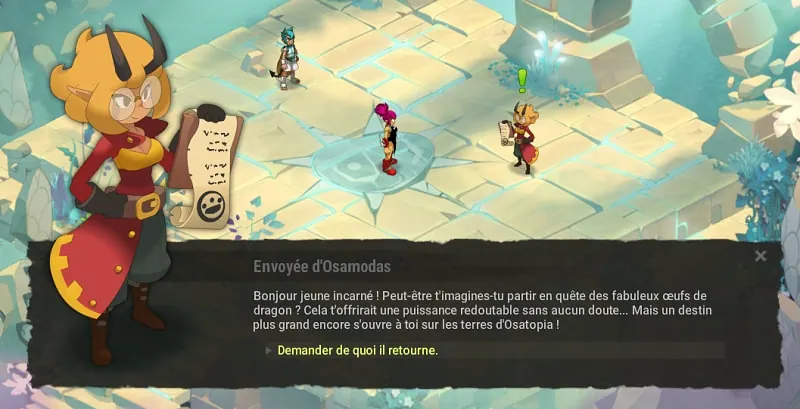 quête Bienvenue en Osatopia