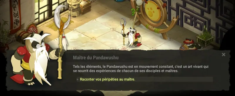 quête Shodanwa Perfection martiale