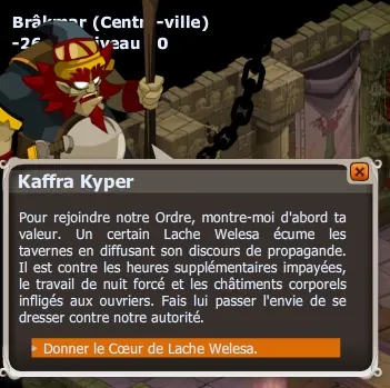 Apprentissage : Disciple de Djaul