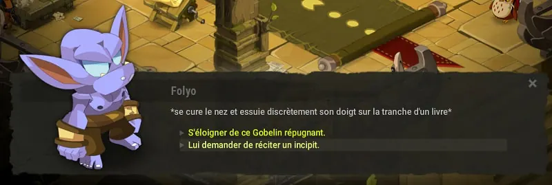 quête Les quatre volontés dofus